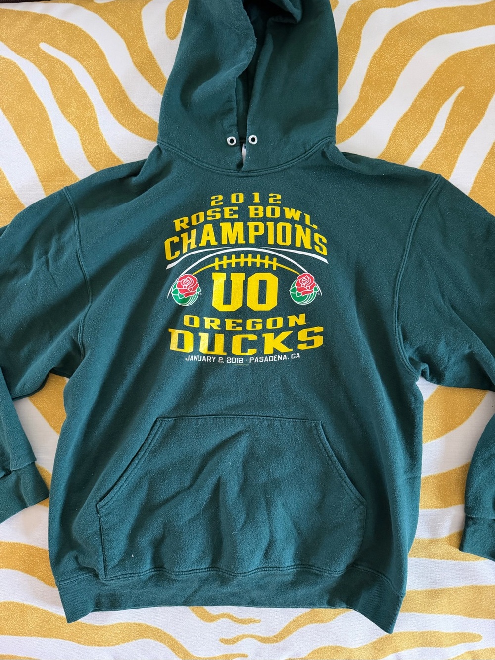 Oregon Ducks 2012 Rose Bowl Champions Hoodie